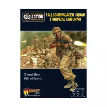Отряд Fallschirmjager (тропическая форма), Bolt Action - German - Fallschirmjager (28mm)