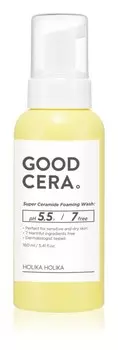 Отшелушивающая очищающая пенка с керамидами Holika Holika Good Cera