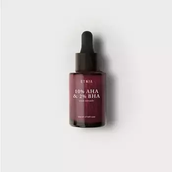 Отшелушивающая сыворотка для лица Serum Aha Y Bha Etnia Cosmetics, 1 UD