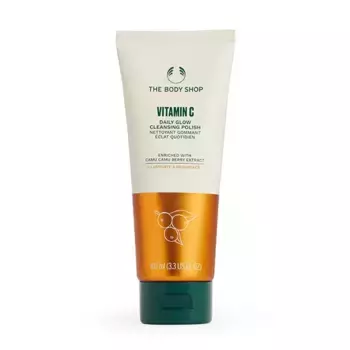 Отшелушивающее очищающее средство для лица Vitamin C Daily Glow Cleansing Polish The Body Shop, 100 ml