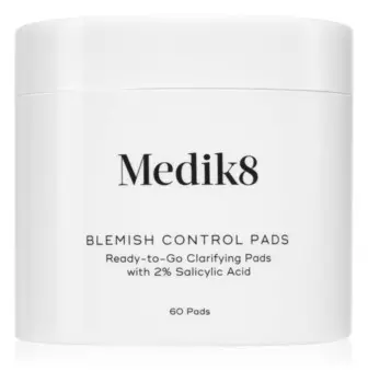 Отшелушивающие и очищающие подушечки Medik8 Blemish Control Pads