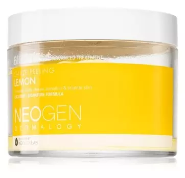 Отшелушивающие салфетки для лица для осветления и разглаживания кожи Neogen Dermalogy Bio-Peel+ Gauze Peeling Lemon