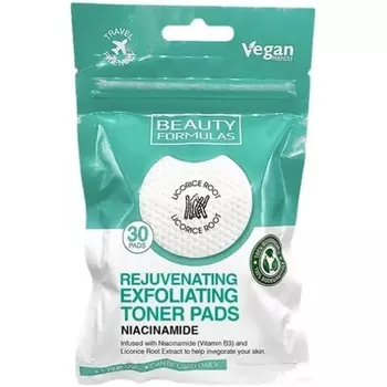 Отшелушивающие тонер-диски Beauty Formulas