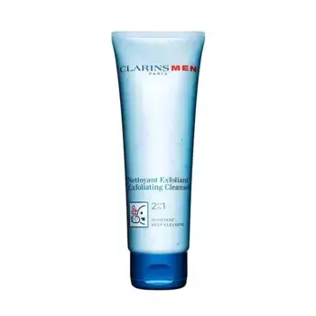 Отшелушивающий и очищающий гель для мужчин Limpiador Exfoliante Facial Clarins, 125 ml