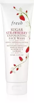 Отшелушивающий очищающий гель fresh Sugar Strawberry Face Wash, 125 ml