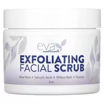 Отшелушивающий скраб для лица Eva Naturals, 59 мл