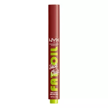 Оттеночный бальзам для губ fat oil slick click Nyx Professional Makeup, цвет going viral, вес 2 гр.