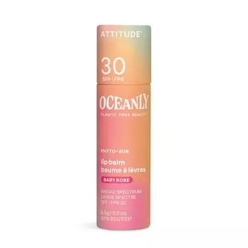 Оттеночный бальзам для губ Oceanly с SPF 30, сертифицированный EWG, не содержит пластика Attitude
