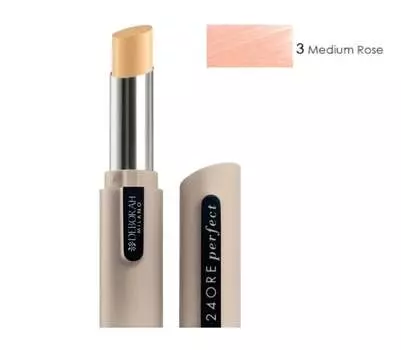 Оттенок 03 Medium Rose, 1,6 г Deborah, 24 Ore Perfect Cover Stick Concealer