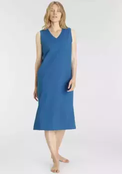 OTTO Products Трикотажное платье "сертифицировано GOTS - CIRCULAR COLLECTION", синий