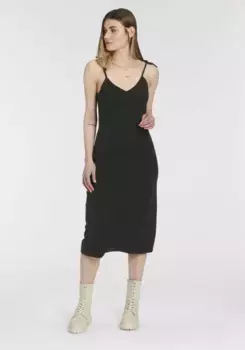 OTTO Products Трикотажное платье "сертифицировано GOTS - CIRCULAR COLLECTION", черный