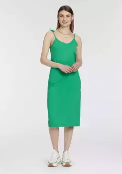 OTTO Products Трикотажное платье "сертифицировано GOTS - CIRCULAR COLLECTION", зеленый