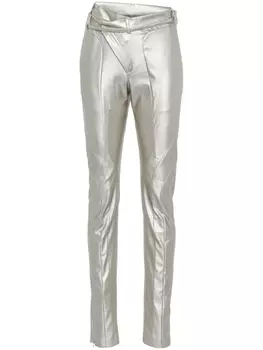 Ottolinger брюки асимметричного кроя, серебристый