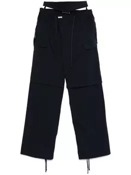 Ottolinger брюки в полоску, синий