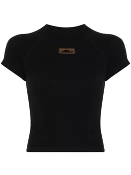 Ottolinger деконструированная футболка, черный