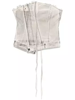 Ottolinger джинсовый топ, белый