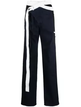 Ottolinger джинсы с вырезами, синий