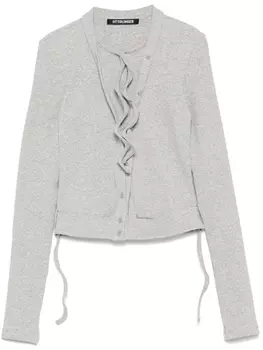 Ottolinger кардиган на пуговицах, серый