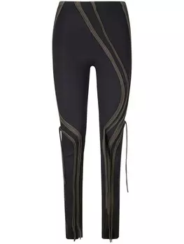 Ottolinger леггинсы с аппликацией, черный