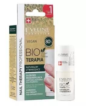 Отвердитель для ногтей, 12 мл Eveline, Nail Therapy Professional Bio Therapy Hardening, Eveline Cosmetics