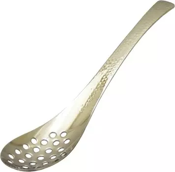 Отверстие из нержавеющей стали ki Керамическая ложка Takagi, Silver