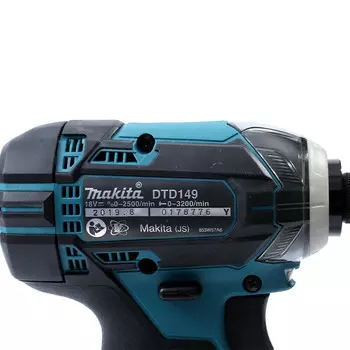 Отвертка аккумуляторная Makita DTD149SFJ + две батареи 18V/3.0Ah