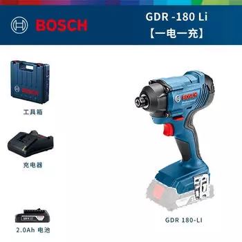 Отвертка электрическая Bosch GDR 180-Li + аккумулятор 2.0Ah