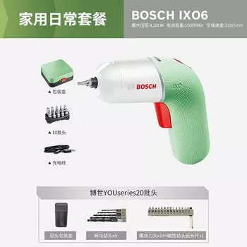 Отвертка электрическая Bosch IX06 + насадки, 3,6W