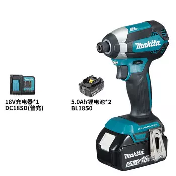 Отвертка электрическая Makita DTD153STJ + два аккумулятора 18V/5.0Ah