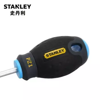 Отвертка рисовидная с трехцветной ручкой Stanley PZ1х30мм65-408-14