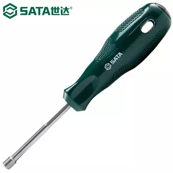 Отвертка SATA 61505 Серия А, отвертка-гайка 9x75 мм