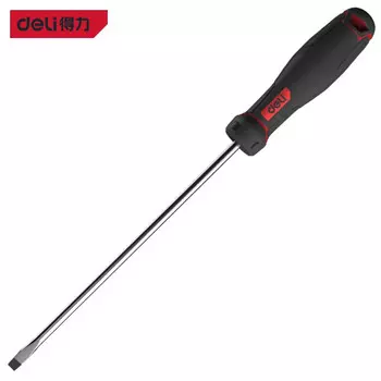 Отвертка шлицевая Deli S2 6x200 ммDL3450, набор из 5 предметов