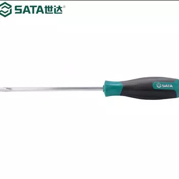 Отвертка шлицевая сквозная серии Shida T 8X250 мм 61608 SATA