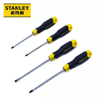 Отвертка Stanley, набор из 4 предметов, отвертка с пластиковой ручкой из хромованадиевой стали STHT65199-8