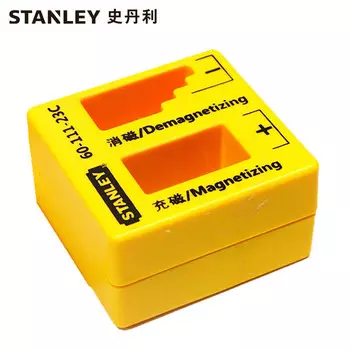 Отвертка Stanley с намагничивателем и размагничивателем, намагничиватель и размагничиватель, намагничиватель и размагничиватель, головка бита, намагничиватель и намагничиватель 60-111-23C