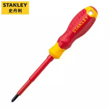 Отвертка Stanley VDE Phillips #0x75mm Инструмент для ремонта отверток для электриков STMT60168-23
