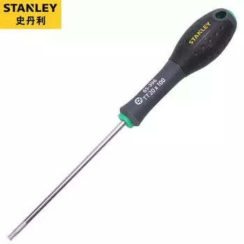 Отвертка STANLEY в форме цветка со средним отверстием и трехцветной ручкой TT20x100 мм 65-396-14 1 комплект (всего 5 шт.)
