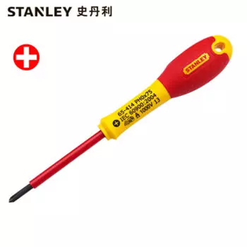 Отвертка Stanley высоковольтная отвертка для электриков РН2х125мм 65-416-14