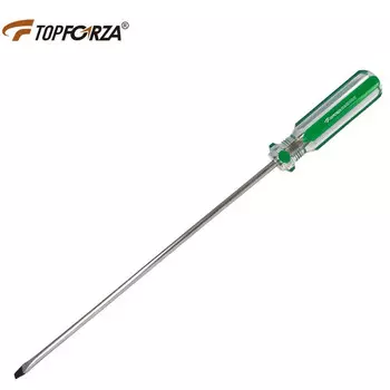 Отвертка TOPFORZA 6SD-06150S3, высокая прозрачная цветная полоска, отвертка, конус-3,0x150 мм