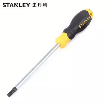Отвертка в форме цветка с пластиковой ручкой серии Stanley B Отвертка в форме цветка T15x100 мм Отвертка в форме сливы с шестигранной звездой 60-845-23