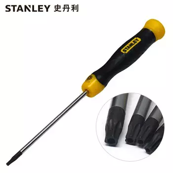 Отвертка в форме цветка со средним отверстием STANLEY с резиновой ручкой TT40x120 мм 65-154-0-23