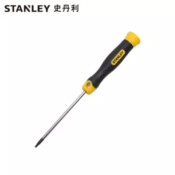 Отвертка в форме цветка со средним отверстием Stanley с резиновой ручкой TT8*80 мм 65-147-0-23