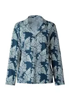 Отворот пижамы сверху воротник Calida, цвет 497 deep dive pet