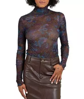 Отзыв Приталенный топ синего цвета RACHEL COMEY