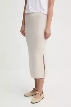 ОУИ юбка OUI, бежевый