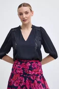 ОУМАЖ блузка Morgan, темно-синий