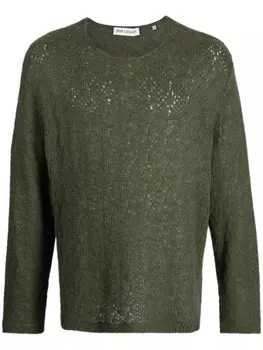 OUR LEGACY джемпер рыхлой вязки, зеленый