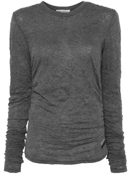 OUR LEGACY футболка Strain, серый