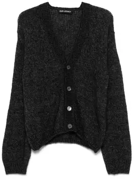 OUR LEGACY кардиган Academy, черный
