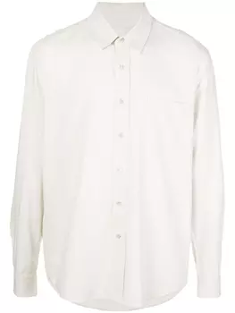OUR LEGACY однотонная рубашка, белый